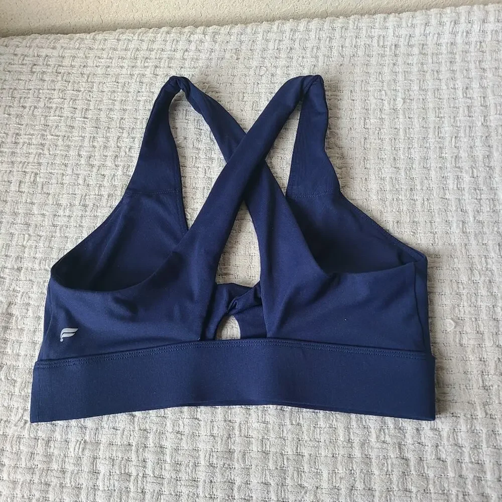 Fabletics Women's Navy Blue Sports Bra Size XS